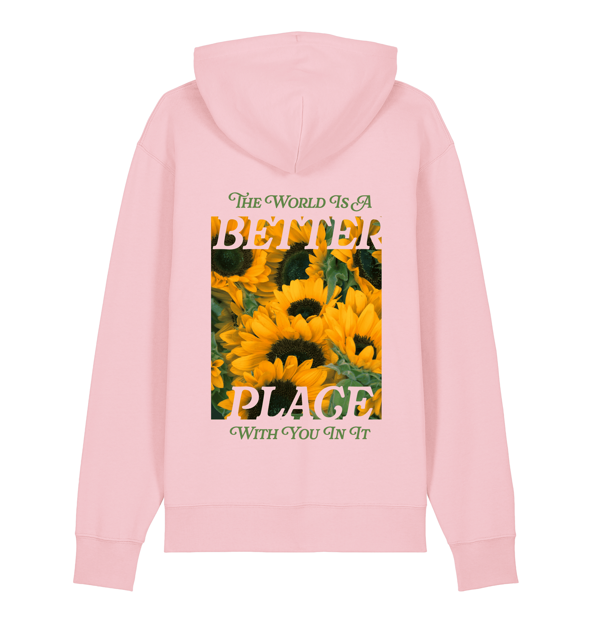 Cotton Pink Printed Sweater Back