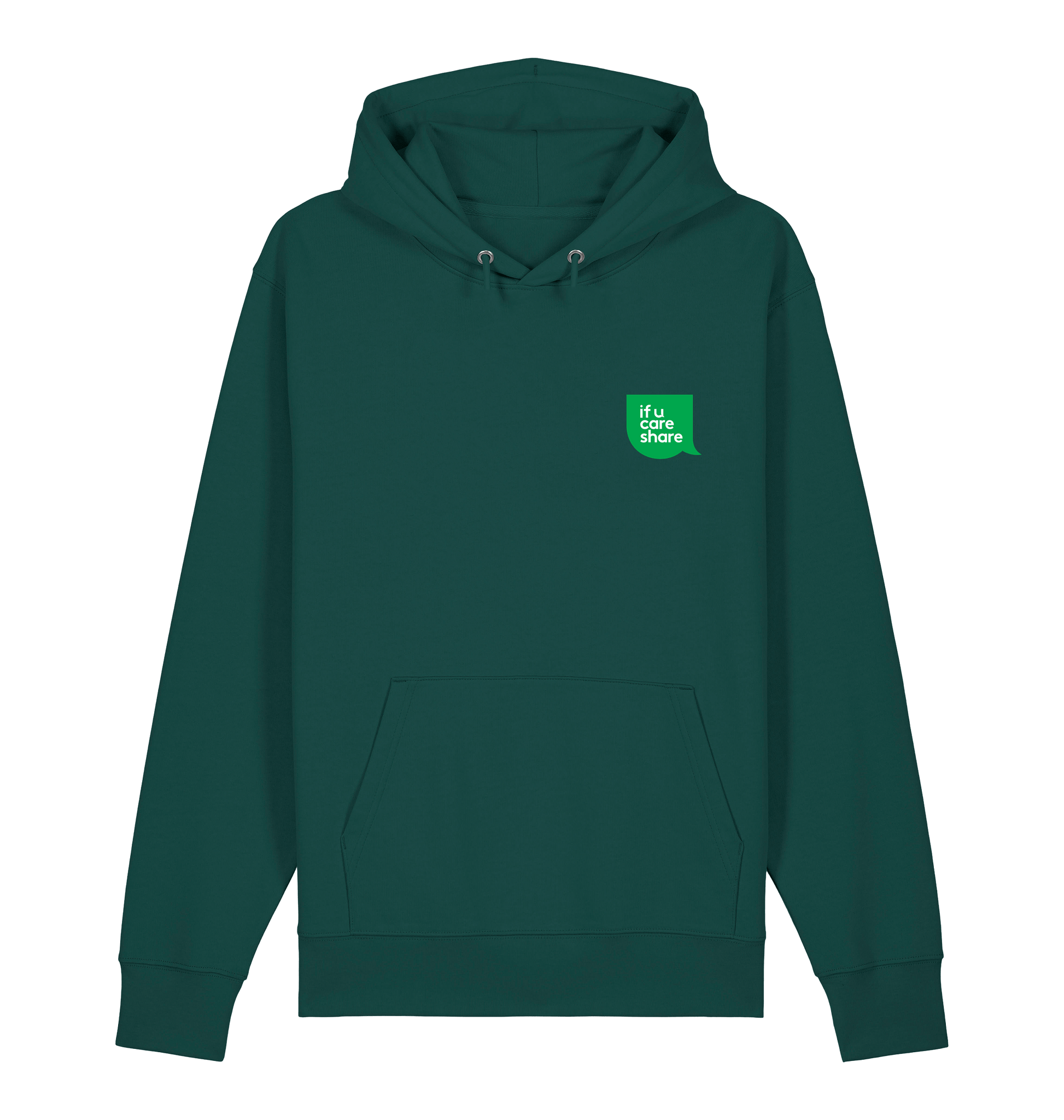 Glazed Green Printed Sweater Front