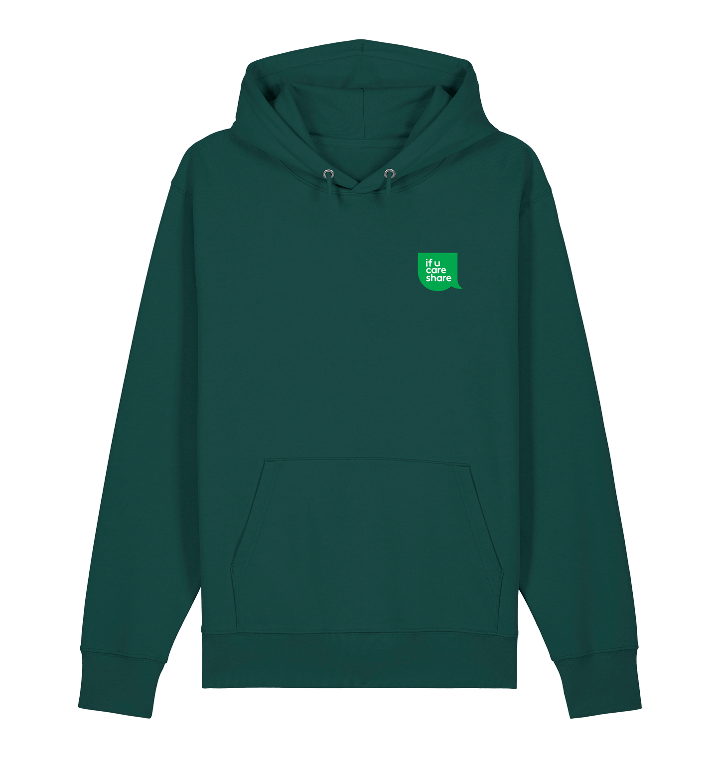 Glazed Green Printed Sweater Front