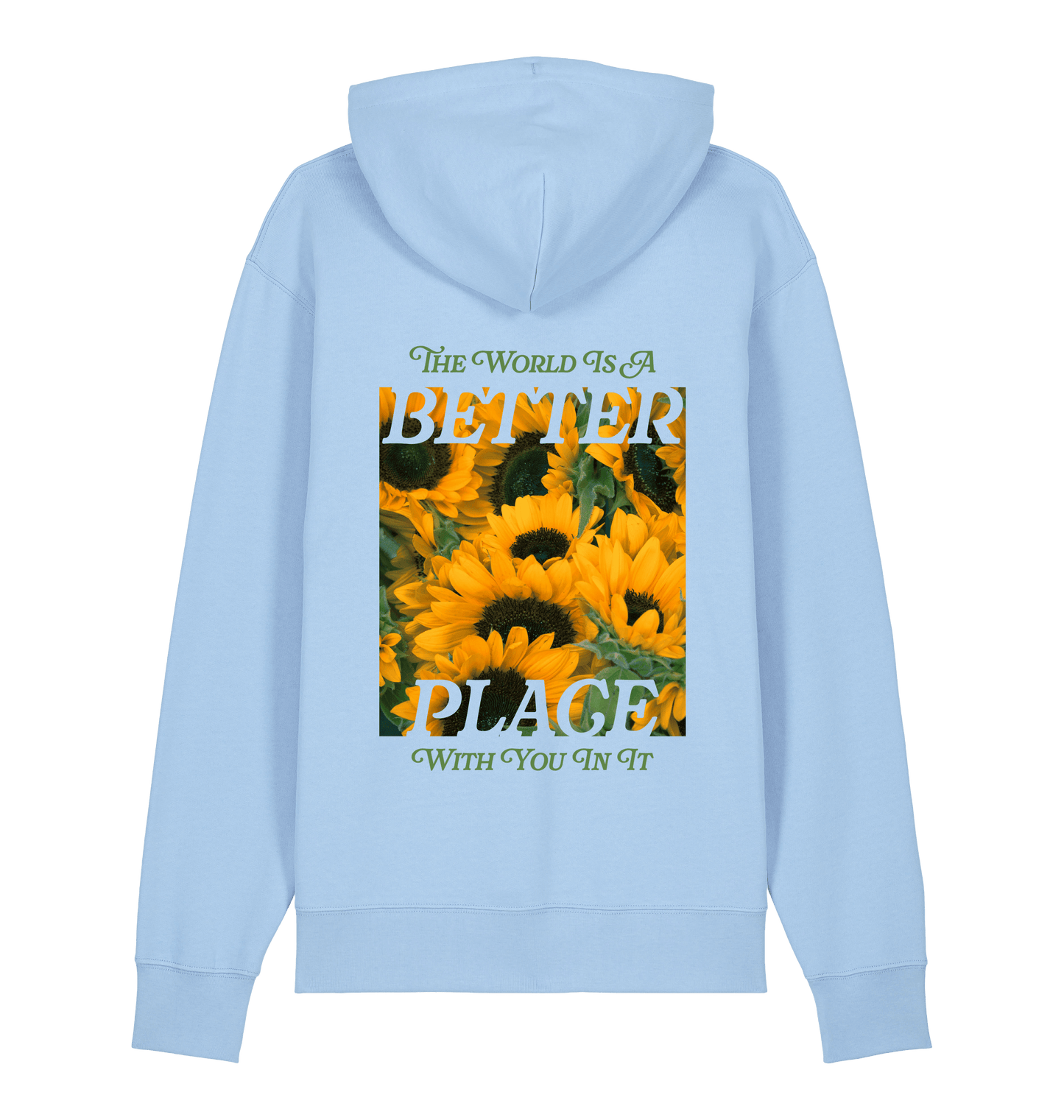 Blue Soul Printed Sweater Back