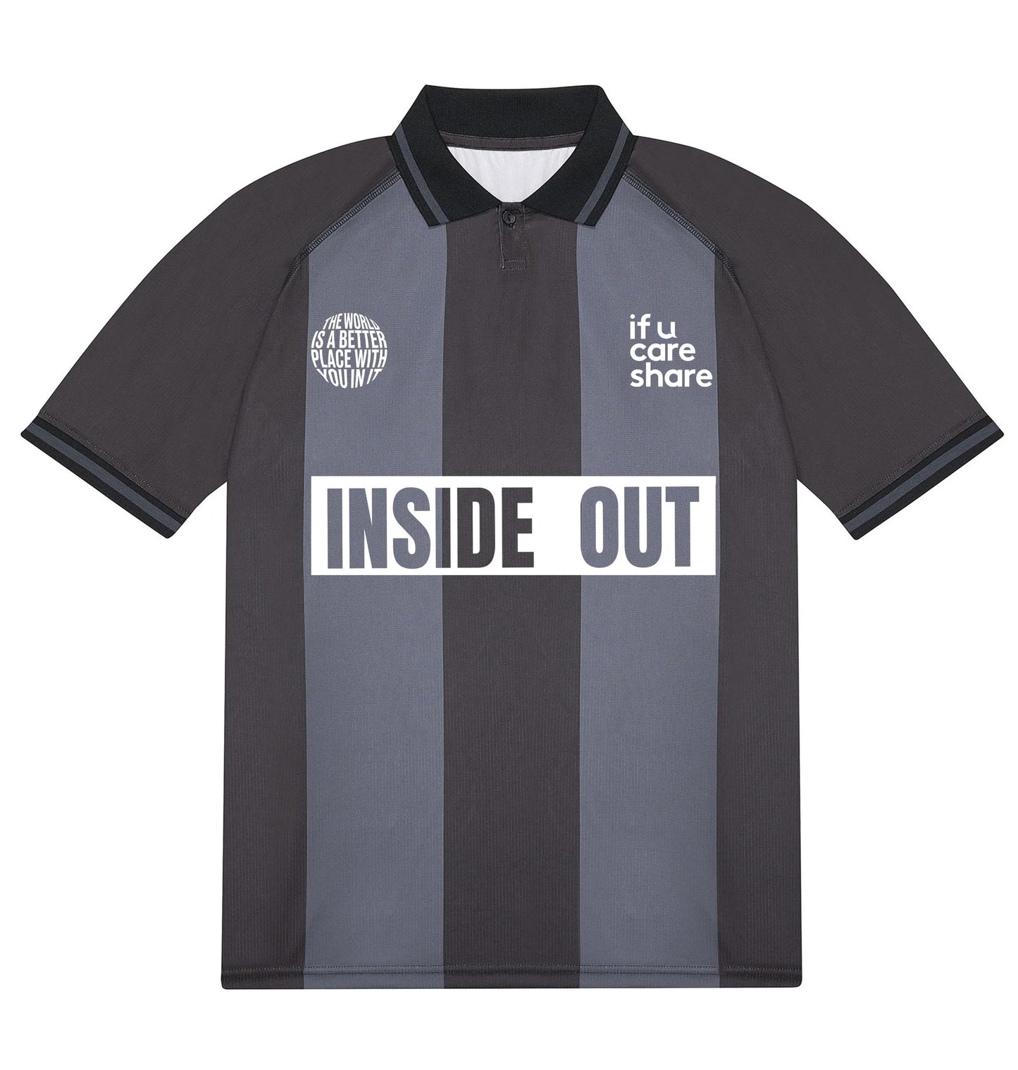 IUCS United Football Top - Black/Charcoal