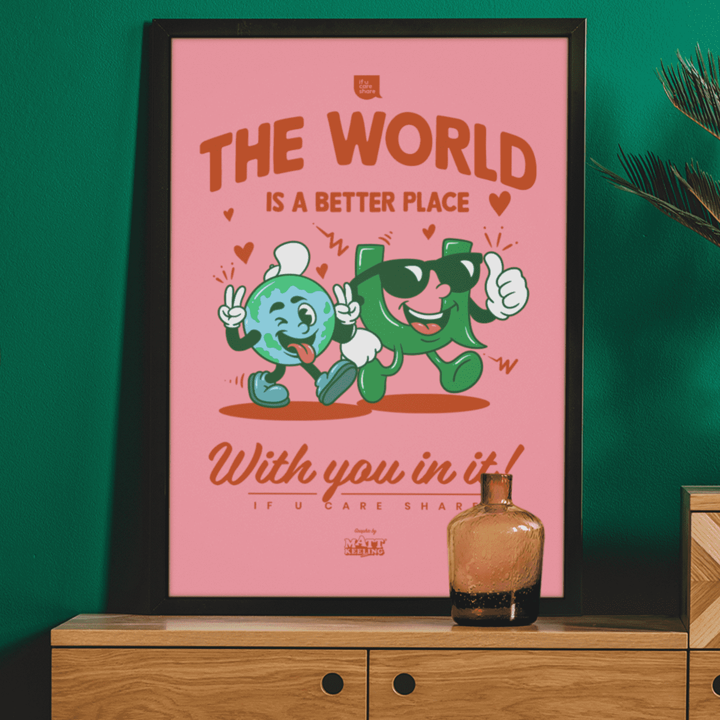 Matt Keeling Better Place Framed Print