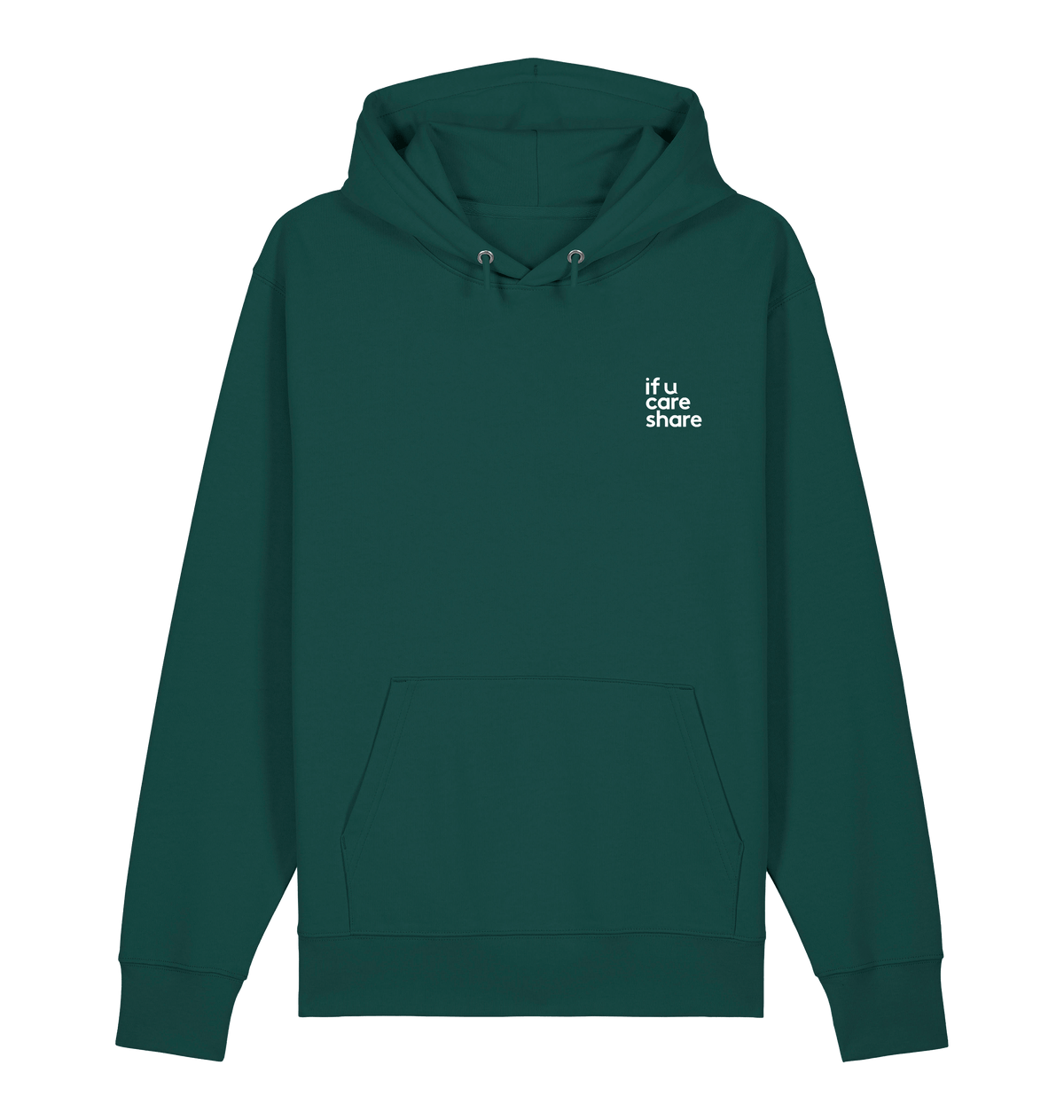 Glazed Green Printed Sweater Front