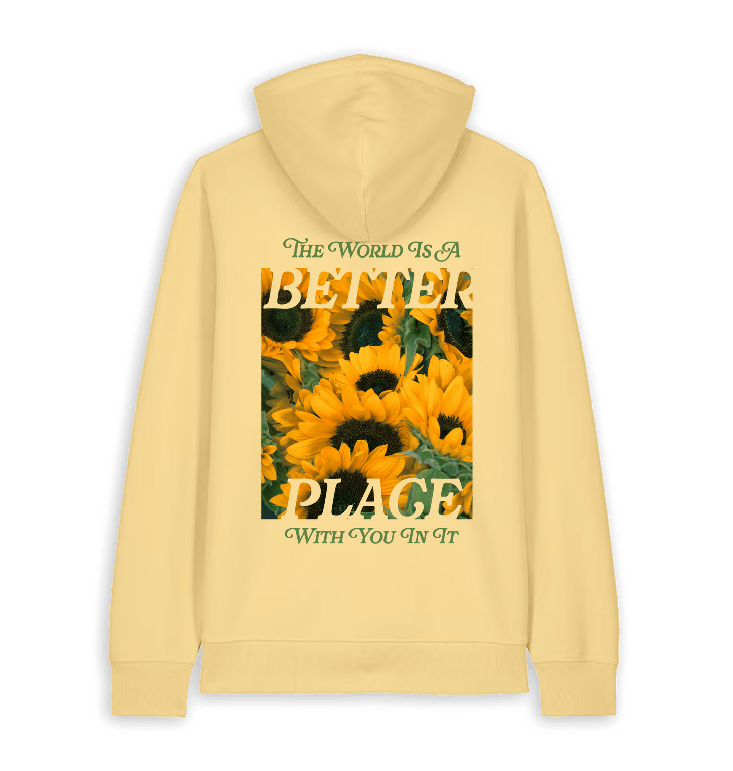 Viva Yellow Printed Sweater Back