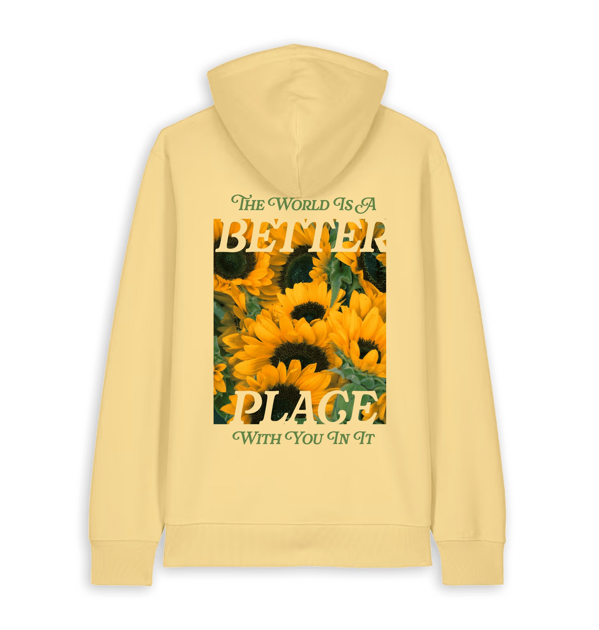 Viva Yellow Printed Sweater Back